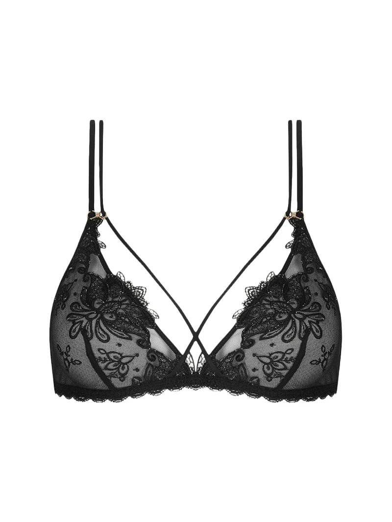 Diva Glamour Embroidered Contour Bralette Diva Glamour Embroidered Contour Bralette