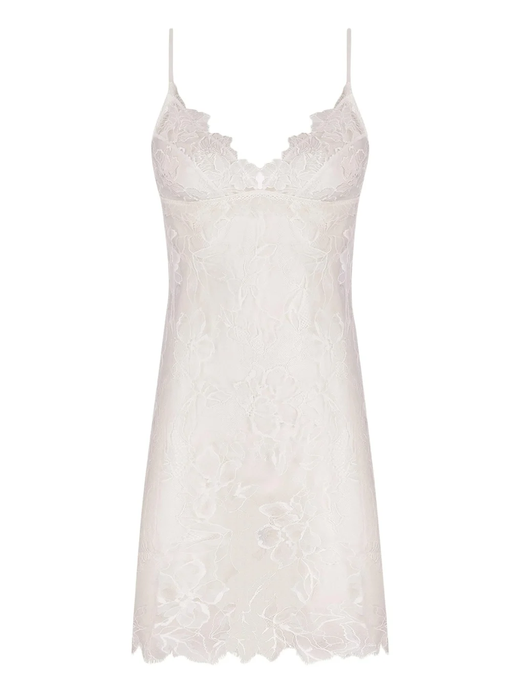 Sublime Organza Scalloped Lace Nightie Sublime Organza Scalloped Lace Nightie