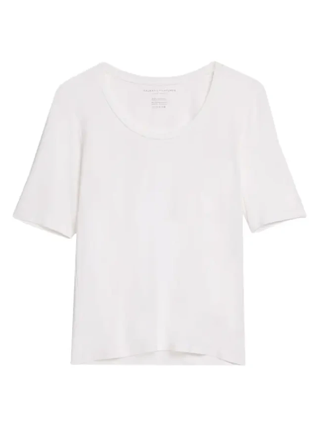 Elbow-Sleeve Scoop-Neck Shirt Elbow-Sleeve Scoop-Neck Shirt
