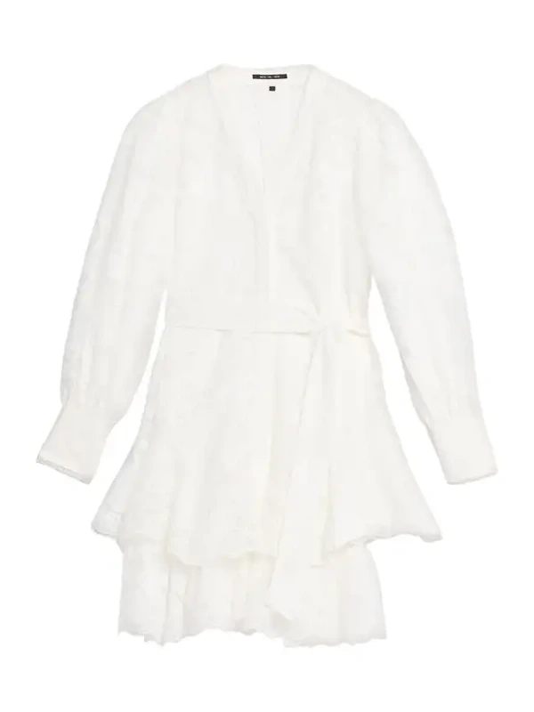 Gillian Floral Lace Shirtdress