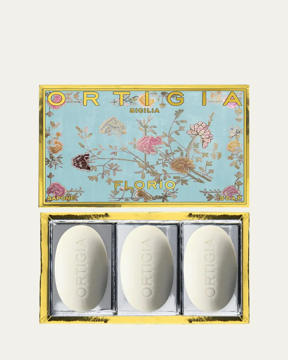 ORTIGIA Florio Olive Oil Soap Box, 3 x 3.5 oz. | Thumbnail 2 ORTIGIA Florio Olive Oil Soap Box, 3 x 3.5 oz. | Thumbnail 2