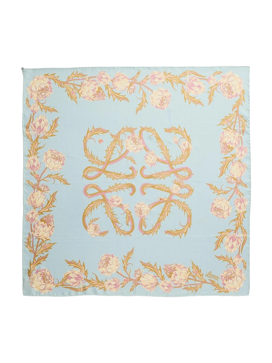x Paula's Ibiza Anagram Cotton Scarf x Paula's Ibiza Anagram Cotton Scarf