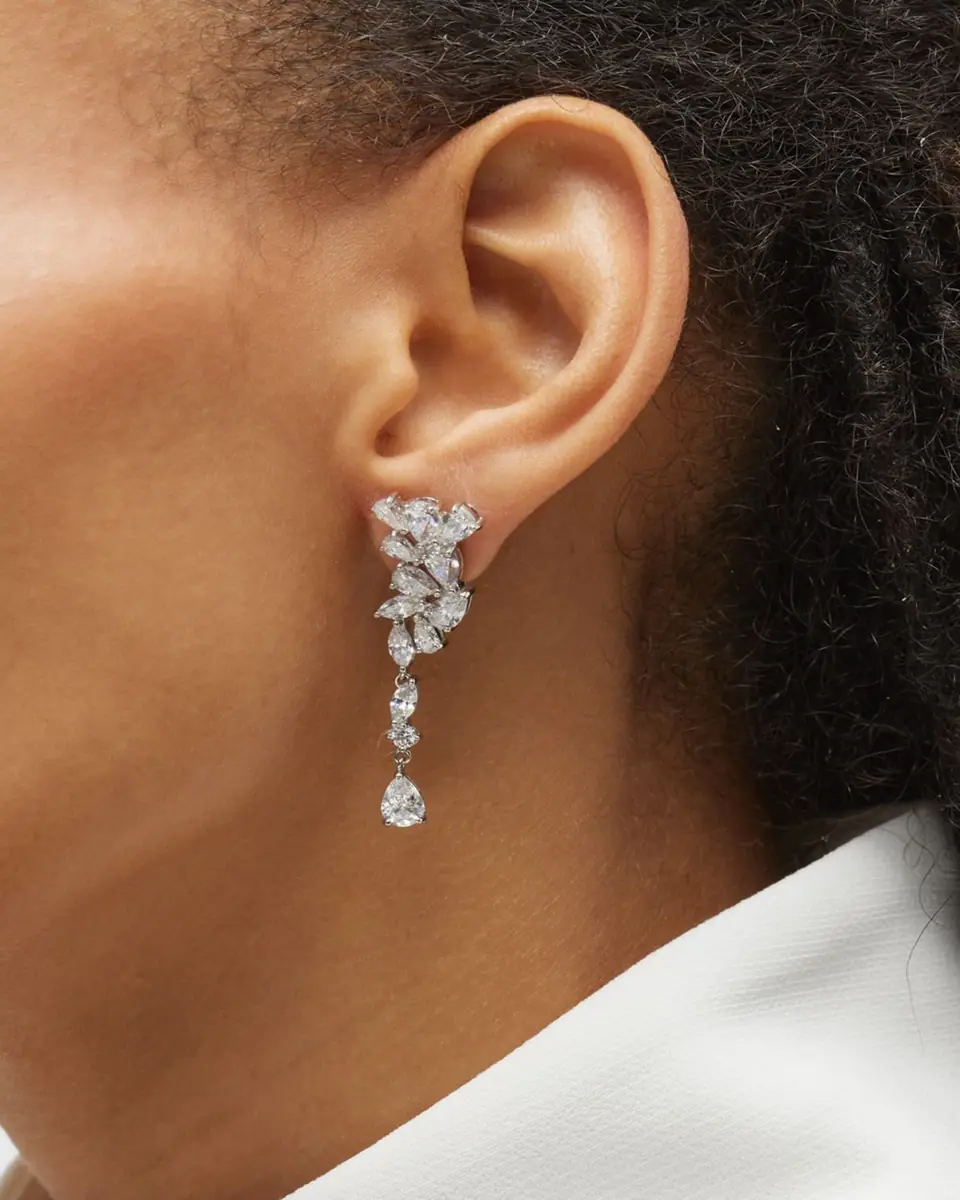 Golconda by Kenneth Jay Lane Multi-Shape Dangle Earrings | Thumbnail 2 Golconda by Kenneth Jay Lane Multi-Shape Dangle Earrings | Thumbnail 2
