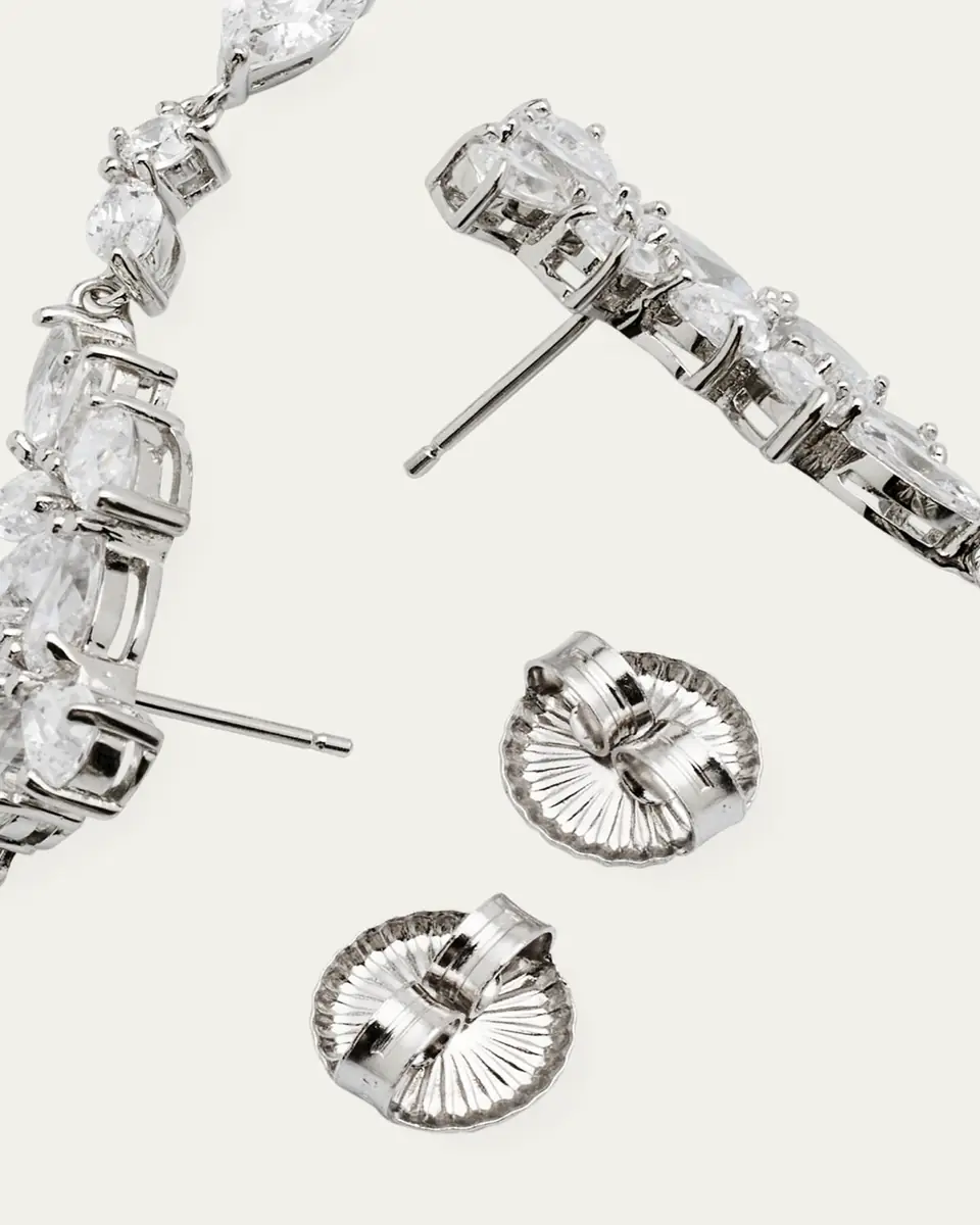 Golconda by Kenneth Jay Lane Multi-Shape Dangle Earrings | Thumbnail 4 Golconda by Kenneth Jay Lane Multi-Shape Dangle Earrings | Thumbnail 4