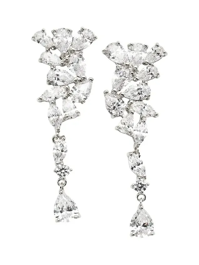 Golconda by Kenneth Jay Lane Multi-Shape Dangle Earrings