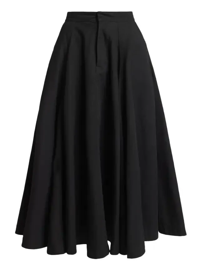 Cotton Godet Maxi Skirt Cotton Godet Maxi Skirt