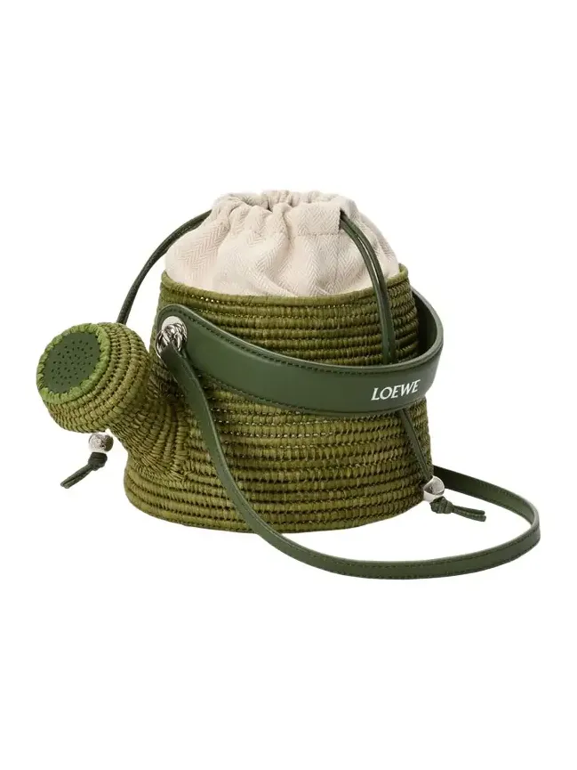 x Paula's Ibiza Raffia Watering Can Crossbody Bag x Paula's Ibiza Raffia Watering Can Crossbody Bag