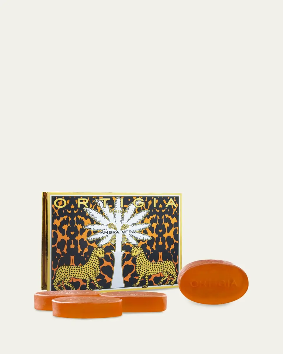 ORTIGIA Ambra Nera Glycerine Bar Soap Box, 4 x 1.4 oz. | Thumbnail 2 ORTIGIA Ambra Nera Glycerine Bar Soap Box, 4 x 1.4 oz. | Thumbnail 2