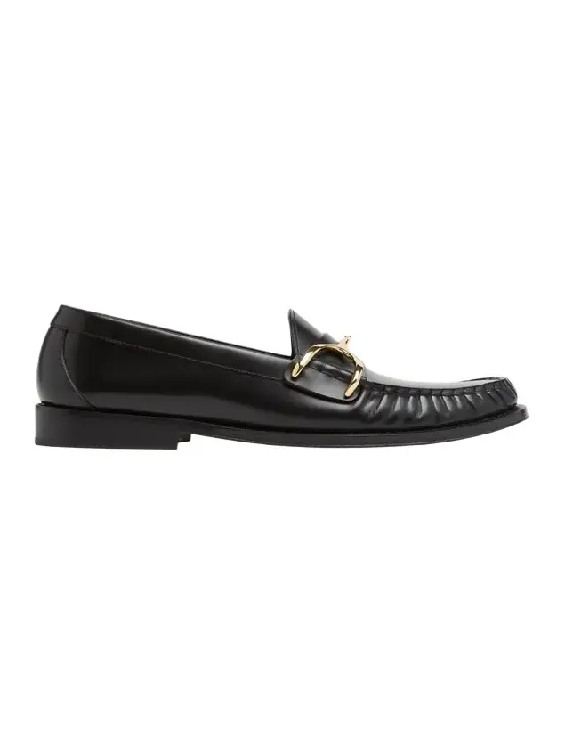 Men's Wishbone Leather Moccasin Loafers Men's Wishbone Leather Moccasin Loafers