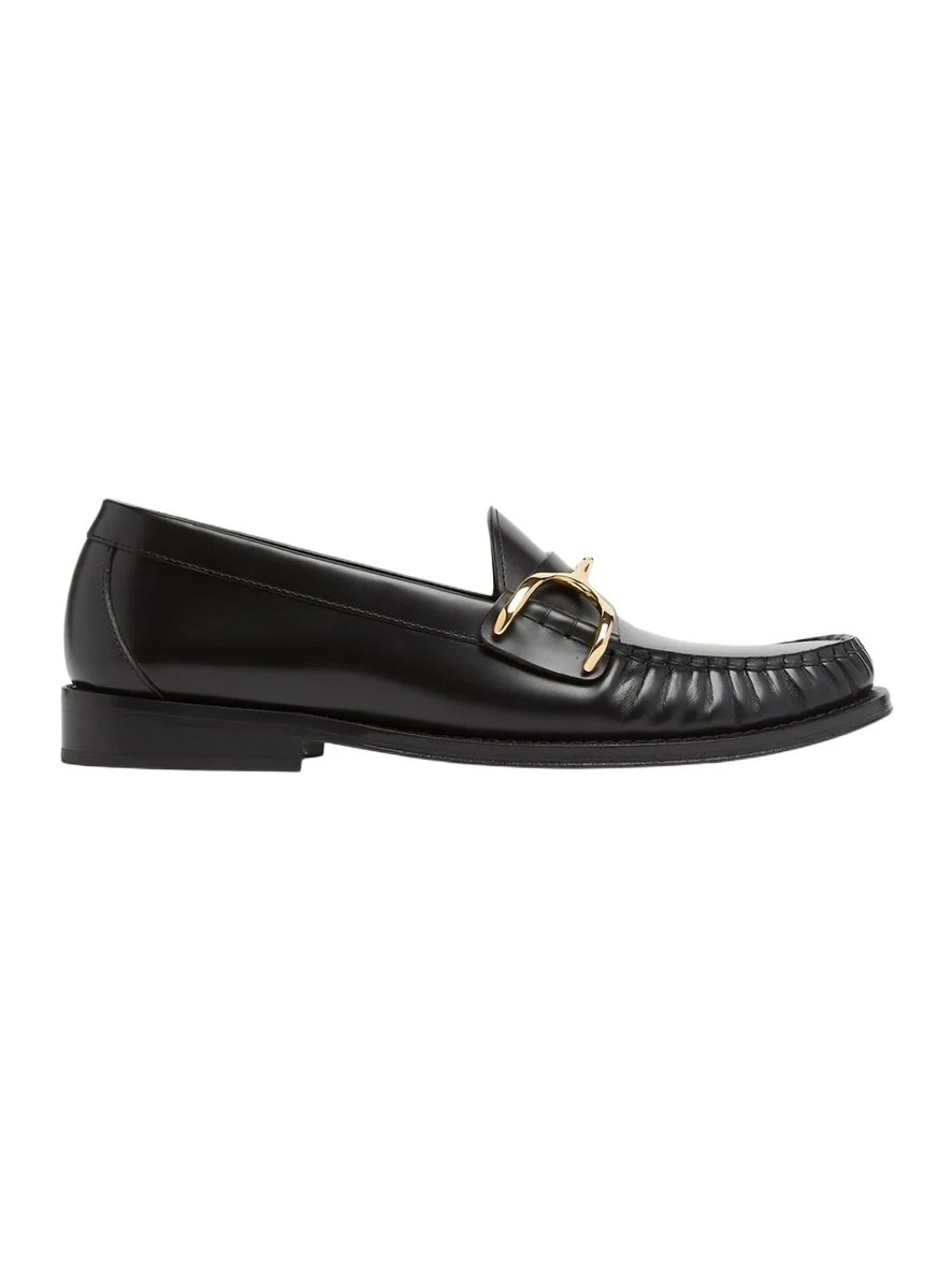 Men's Wishbone Leather Moccasin Loafers
