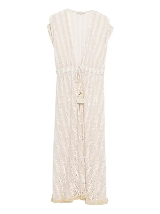 Katherine Crochet Maxi Dress Coverup Katherine Crochet Maxi Dress Coverup
