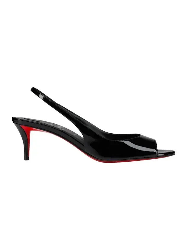 60mm Sofia Z Patent Leather Slingback Pumps 60mm Sofia Z Patent Leather Slingback Pumps