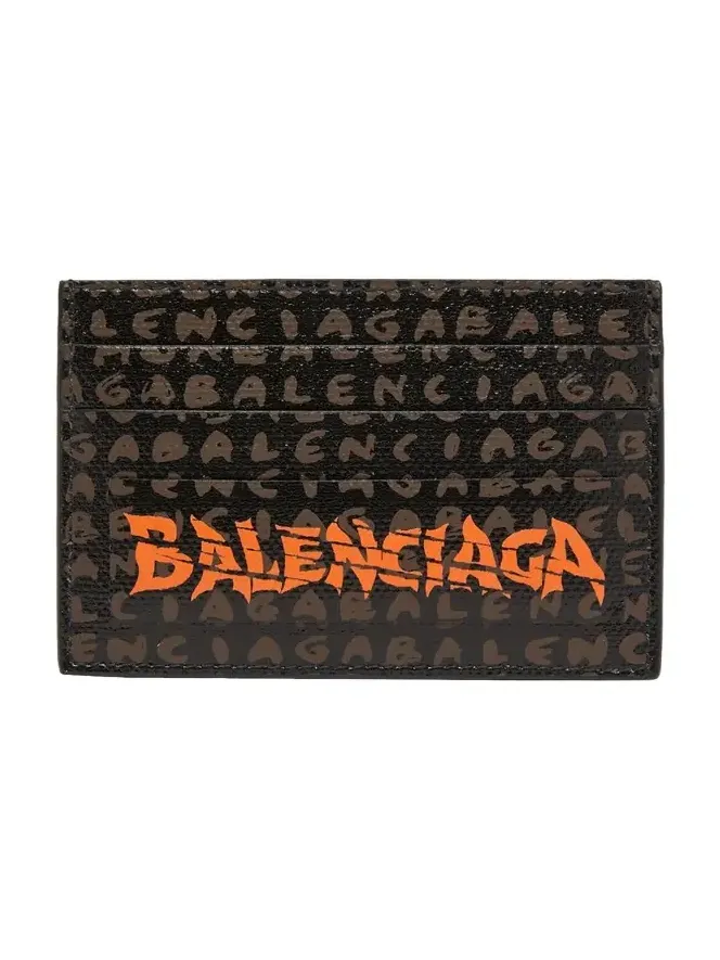 Men's Snob Allover Logo Card Holder