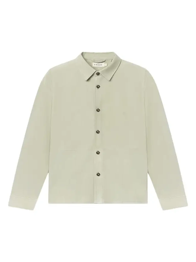 Frame Men's Suede Button-Down Shirt