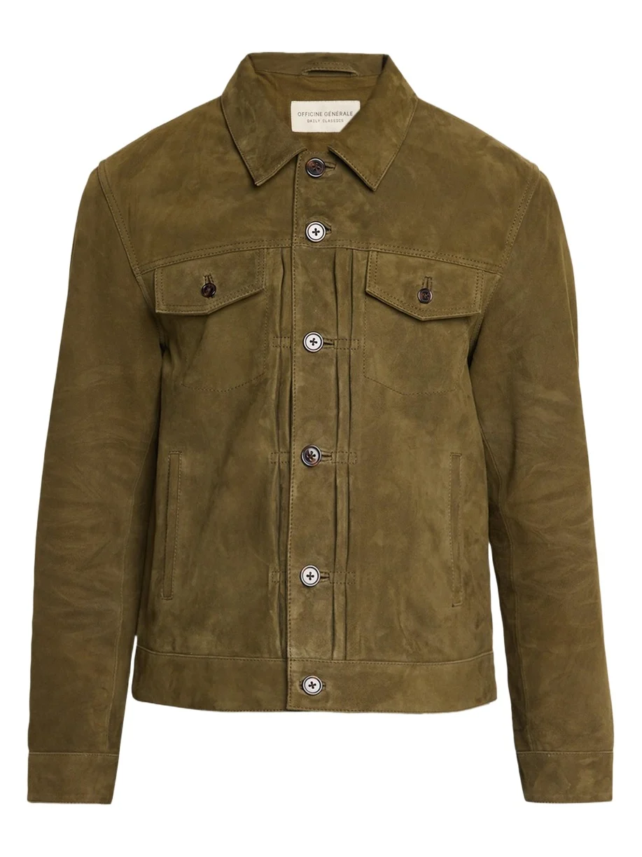 Men's Liam Suede Trucker Jacket