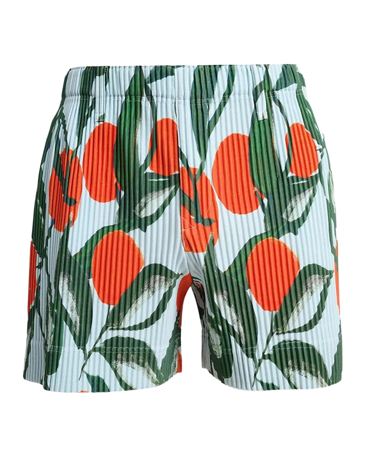 Homme Plissé Issey Miyake Men's Pleated Pull-On Shorts