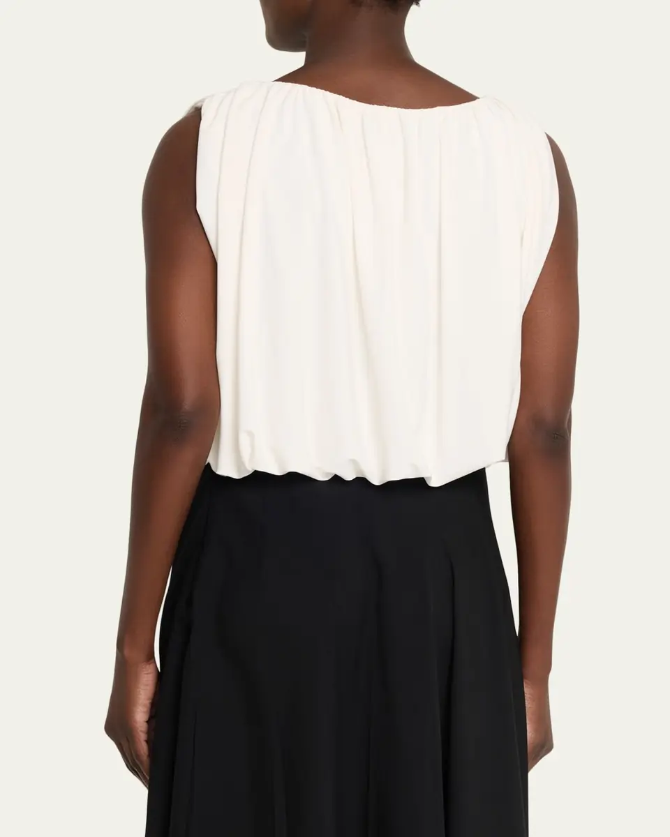 Vince Sleeveless Bubble Top | Thumbnail 3 Vince Sleeveless Bubble Top | Thumbnail 3