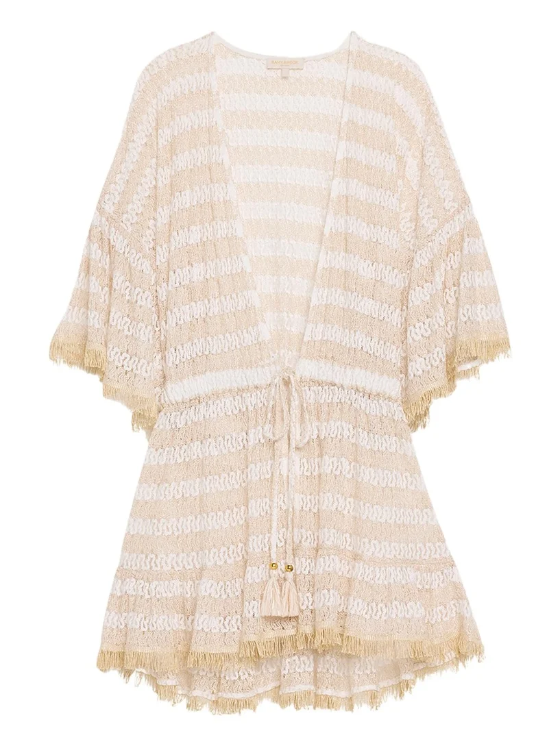 Ramy Brook Jewel Striped Knit Coverup Dress