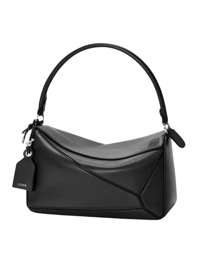 x Paula's Ibiza Puzzle Medium Leather Top-Handle Bag x Paula's Ibiza Puzzle Medium Leather Top-Handle Bag