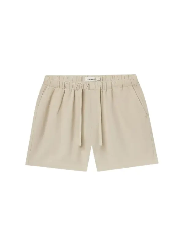 Men's Canvas Mid-Length Drawstring Shorts Men's Canvas Mid-Length Drawstring Shorts