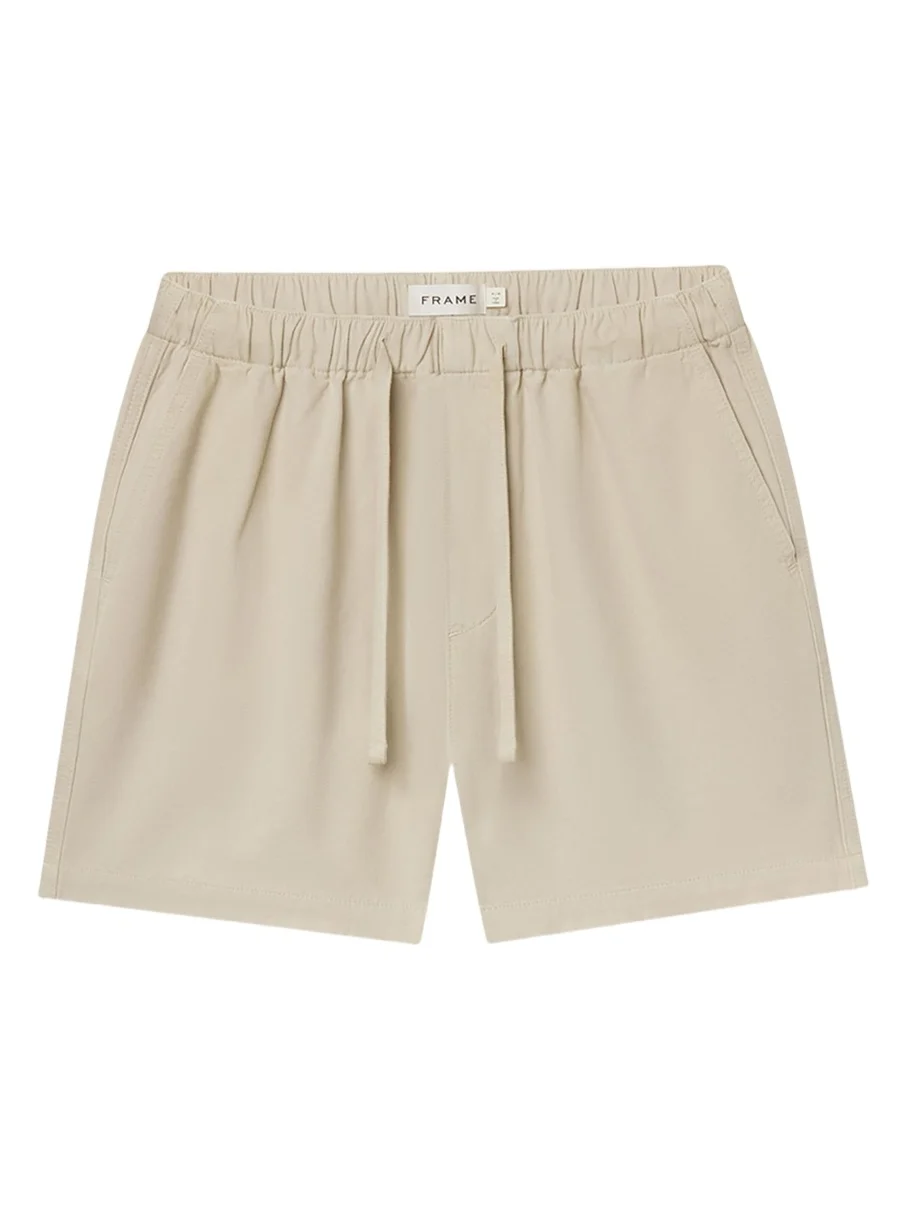 Men's Canvas Mid-Length Drawstring Shorts Men's Canvas Mid-Length Drawstring Shorts