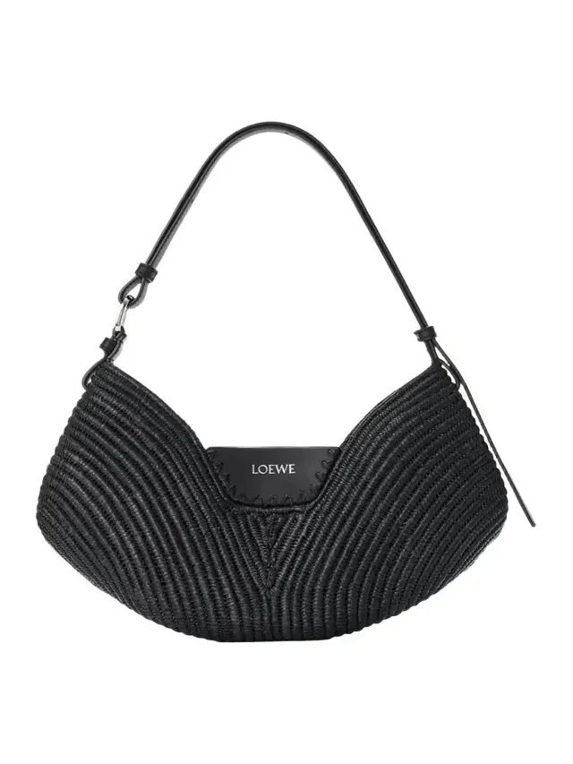 x Paula's Ibiza Swing Raffia Shoulder Bag