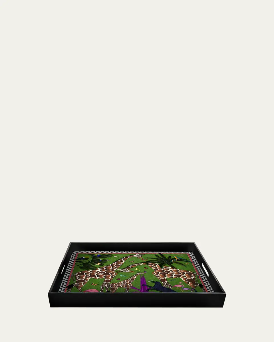 ORTIGIA Giraffe Lacquered Square Tray | Thumbnail 2 ORTIGIA Giraffe Lacquered Square Tray | Thumbnail 2
