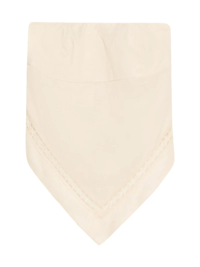 Simkhai Lahni Strapless Linen Lace Top