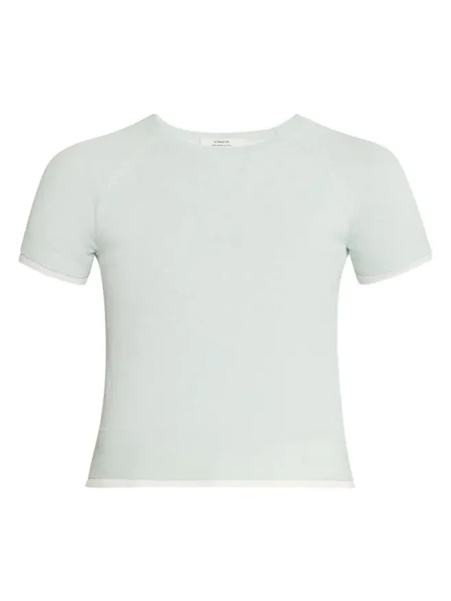Short-Sleeve Double-Layer Tee