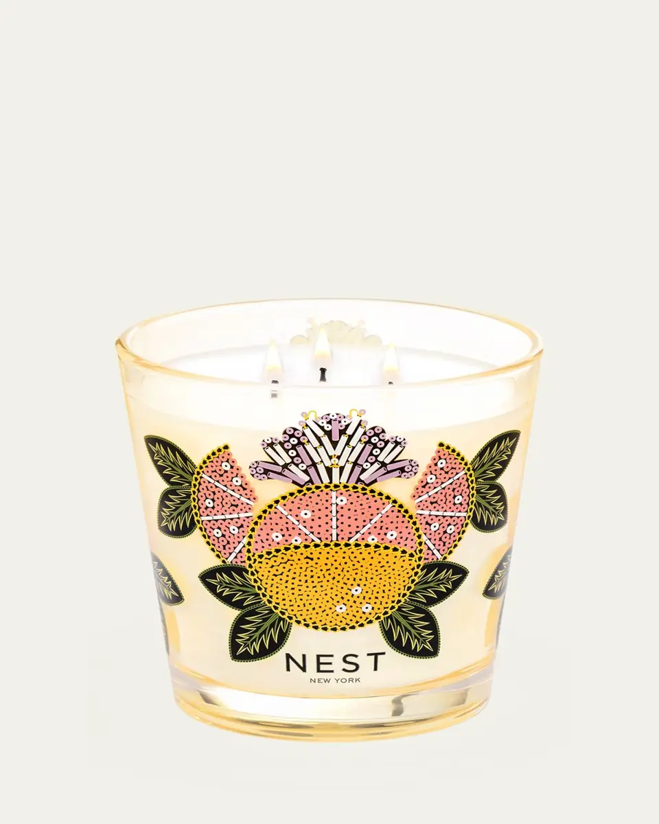 NEST New York Limited-Edition Grapefruit 3-Wick Candle, 21 oz. | Thumbnail 2 NEST New York Limited-Edition Grapefruit 3-Wick Candle, 21 oz. | Thumbnail 2