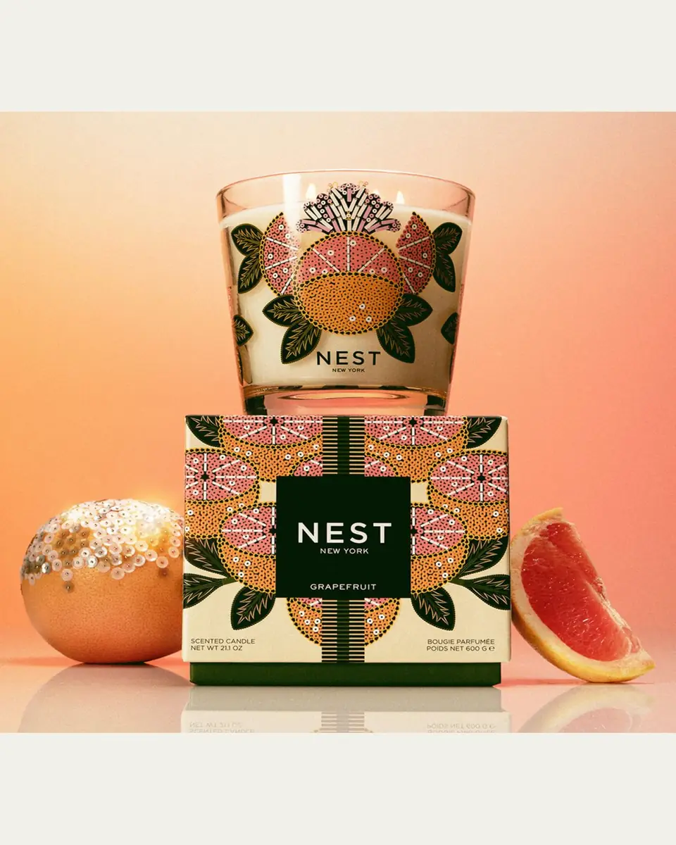NEST New York Limited-Edition Grapefruit 3-Wick Candle, 21 oz. | Thumbnail 3 NEST New York Limited-Edition Grapefruit 3-Wick Candle, 21 oz. | Thumbnail 3