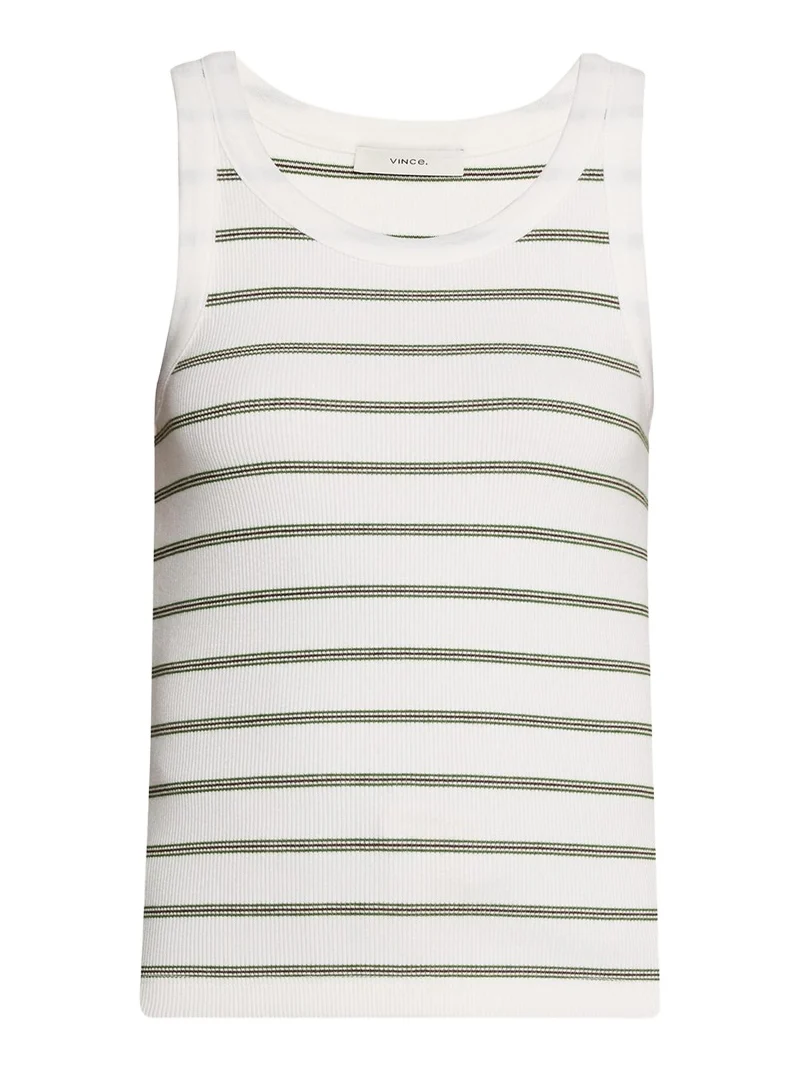 Stripe Scoop-Neck Tank Top Stripe Scoop-Neck Tank Top