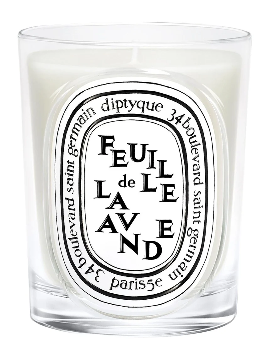 Diptyque Feuille de Lavande (Lavender Leaf) Classic Candle, 6.7 oz.