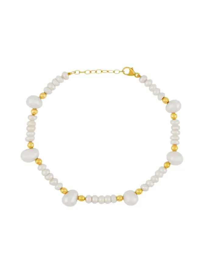 Ocean 14K Gold and Pearl Bracelet Ocean 14K Gold and Pearl Bracelet