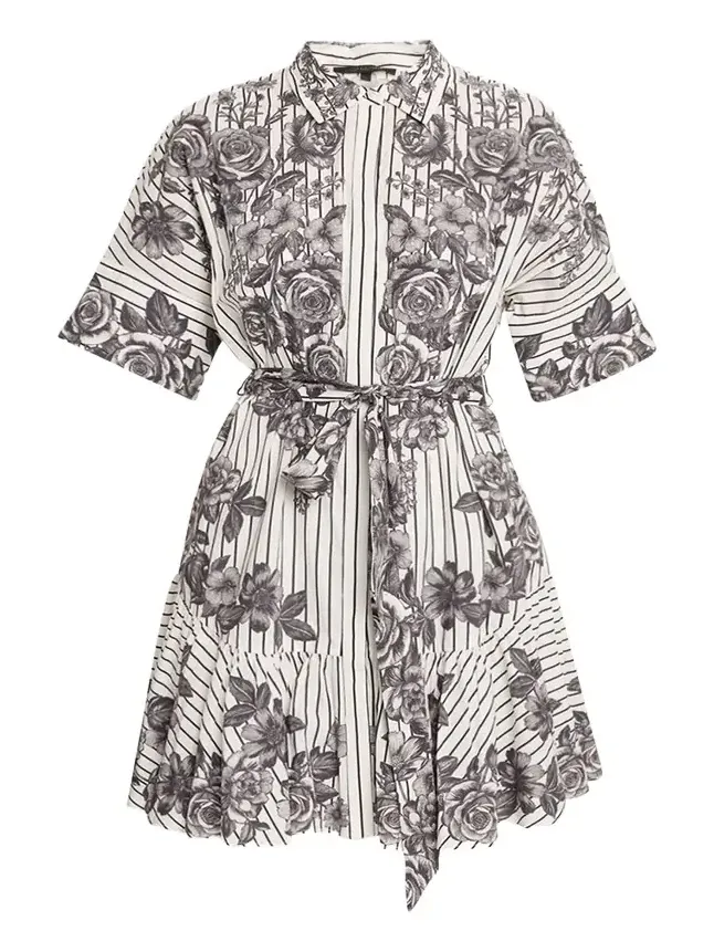 Hayden Belted Mini Dress