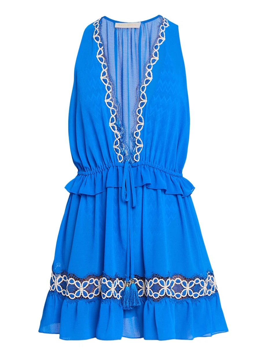 Ramy Brook Gwendolyn Embroidered Coverup Mini Dress