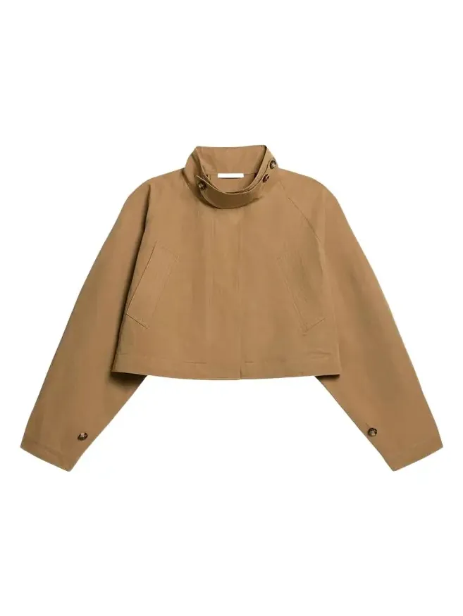 Helmut Lang Cropped Trench Jacket