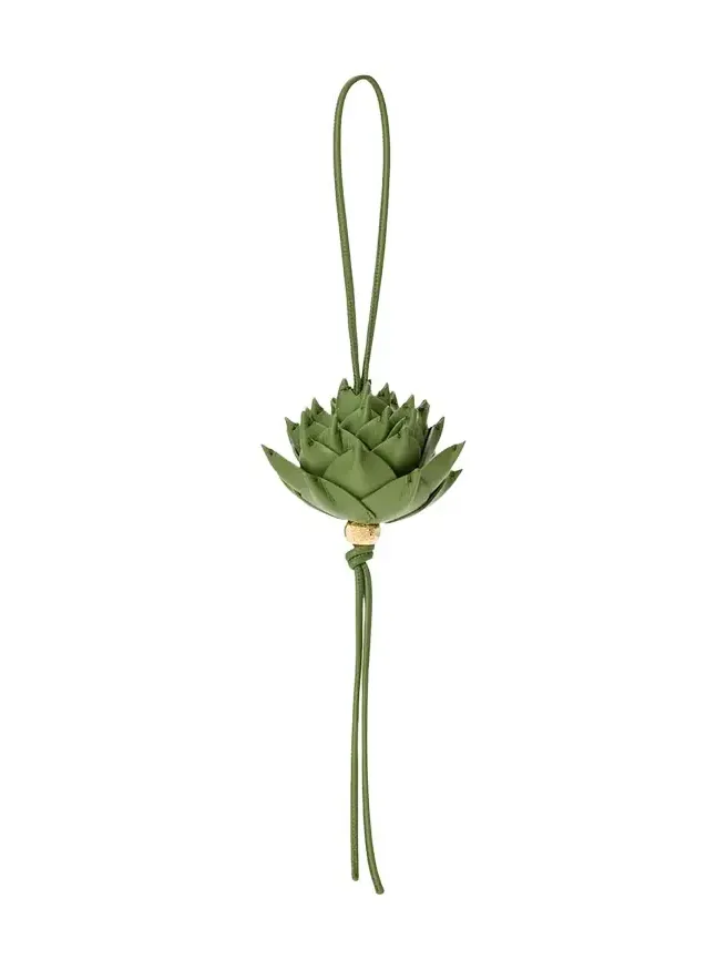 x Paula's Ibiza Leather Artichoke Bag Charm x Paula's Ibiza Leather Artichoke Bag Charm
