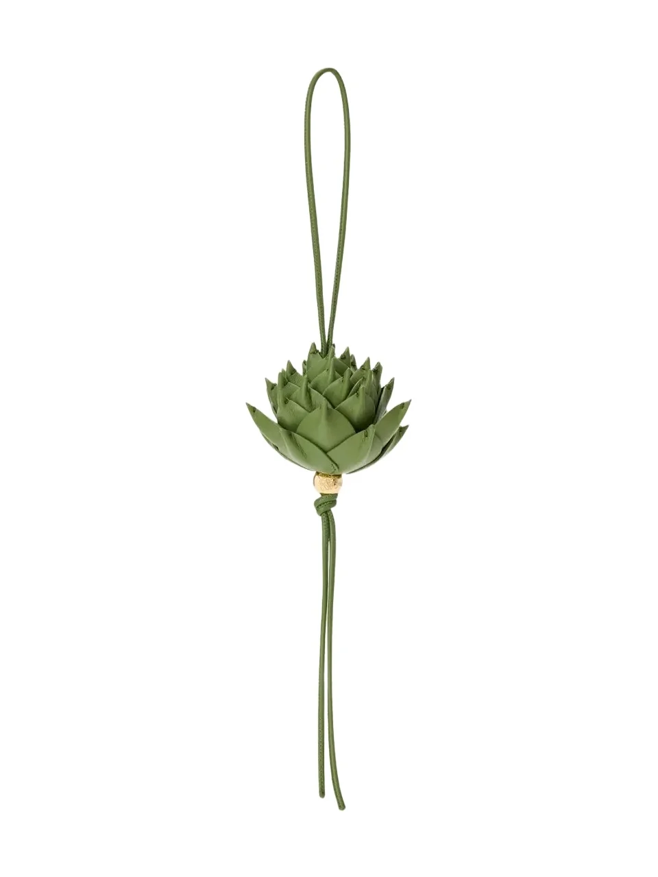 x Paula's Ibiza Leather Artichoke Bag Charm x Paula's Ibiza Leather Artichoke Bag Charm