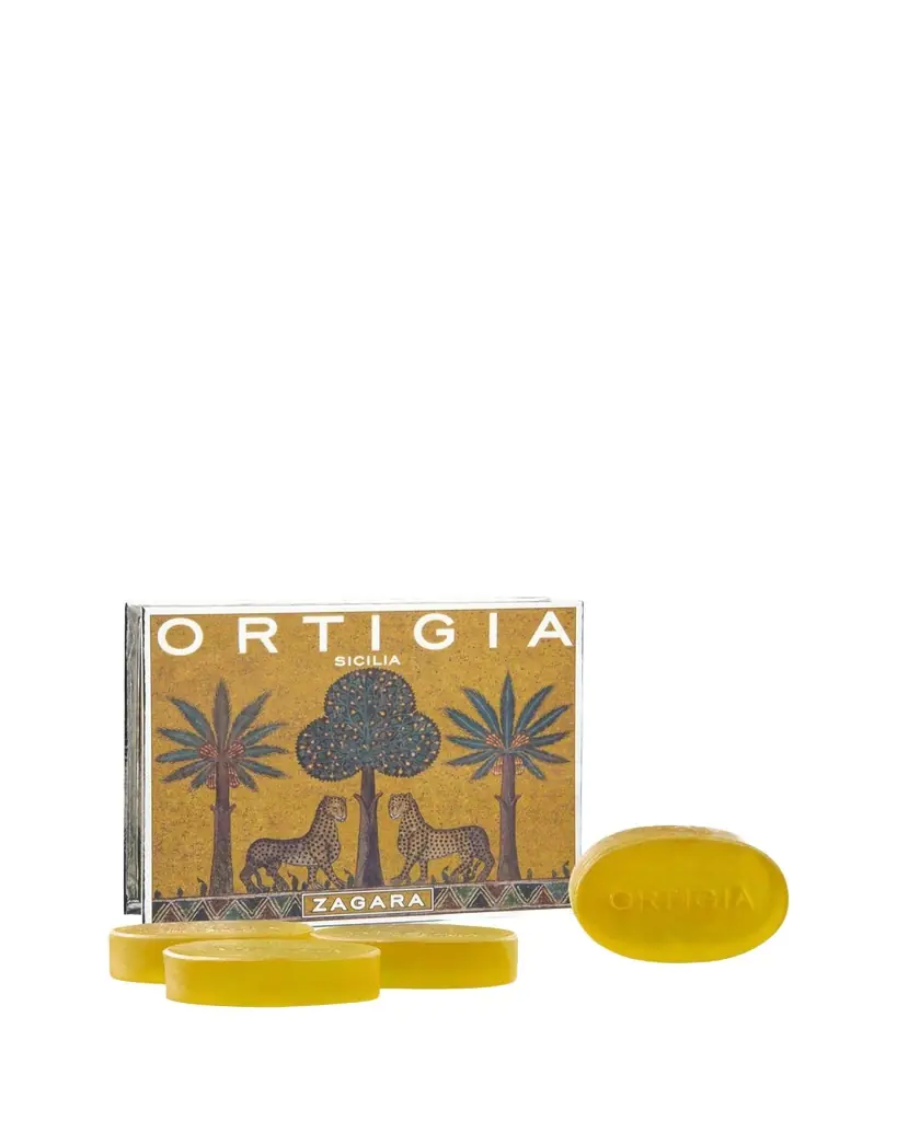 Ortigia Zagara Glycerine Bar Soap Box, 4 x 1.4 oz. | Image 1 Ortigia Zagara Glycerine Bar Soap Box, 4 x 1.4 oz. | Image 1