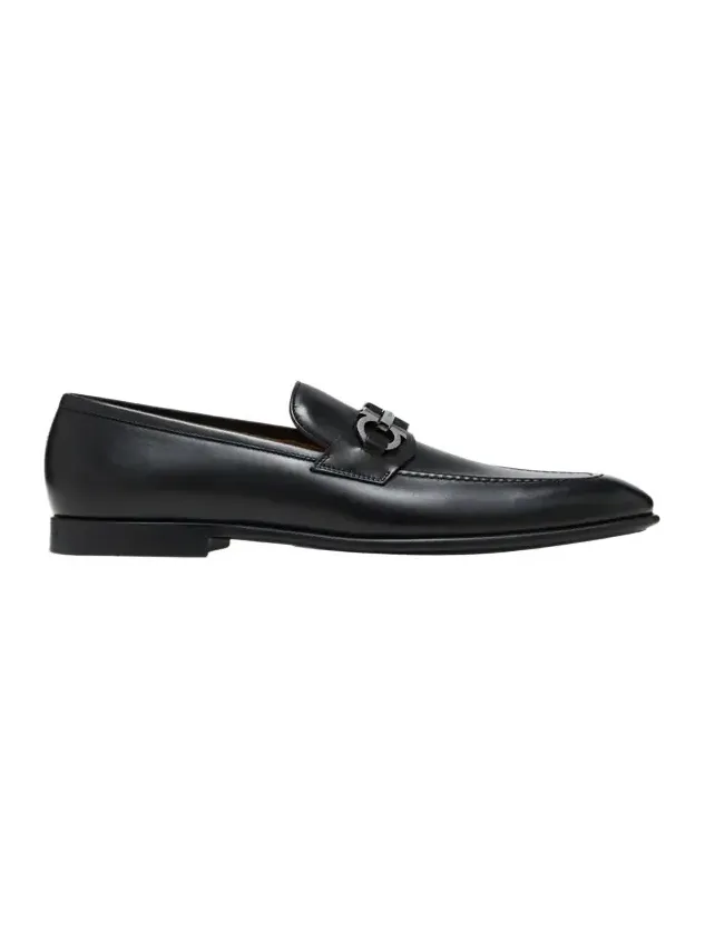 Men's Foster Smooth Leather Gancini Bit Loafers