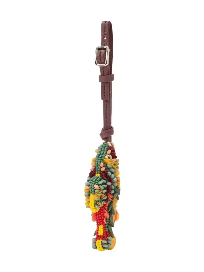 x Paula's Ibiza Beaded Fish Bag Charm x Paula's Ibiza Beaded Fish Bag Charm