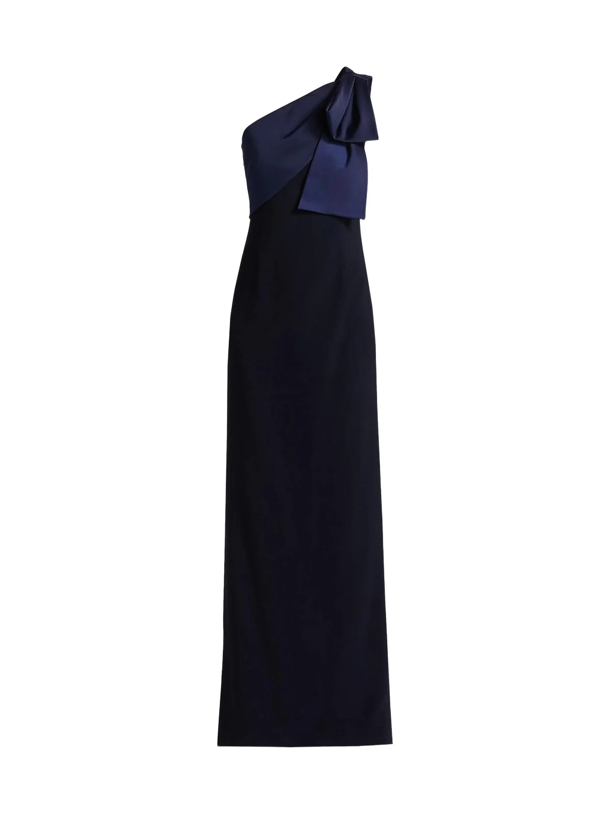 Women's Estrella Stretch-Crepe One-Shoulder Gown