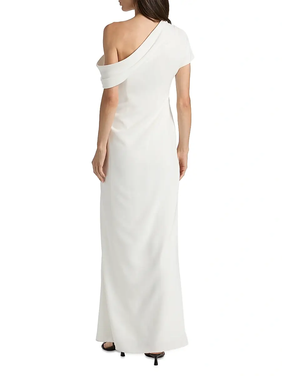 Simkhai Women's Kally Draped Column Gown | Thumbnail 5 Simkhai Women's Kally Draped Column Gown | Thumbnail 5