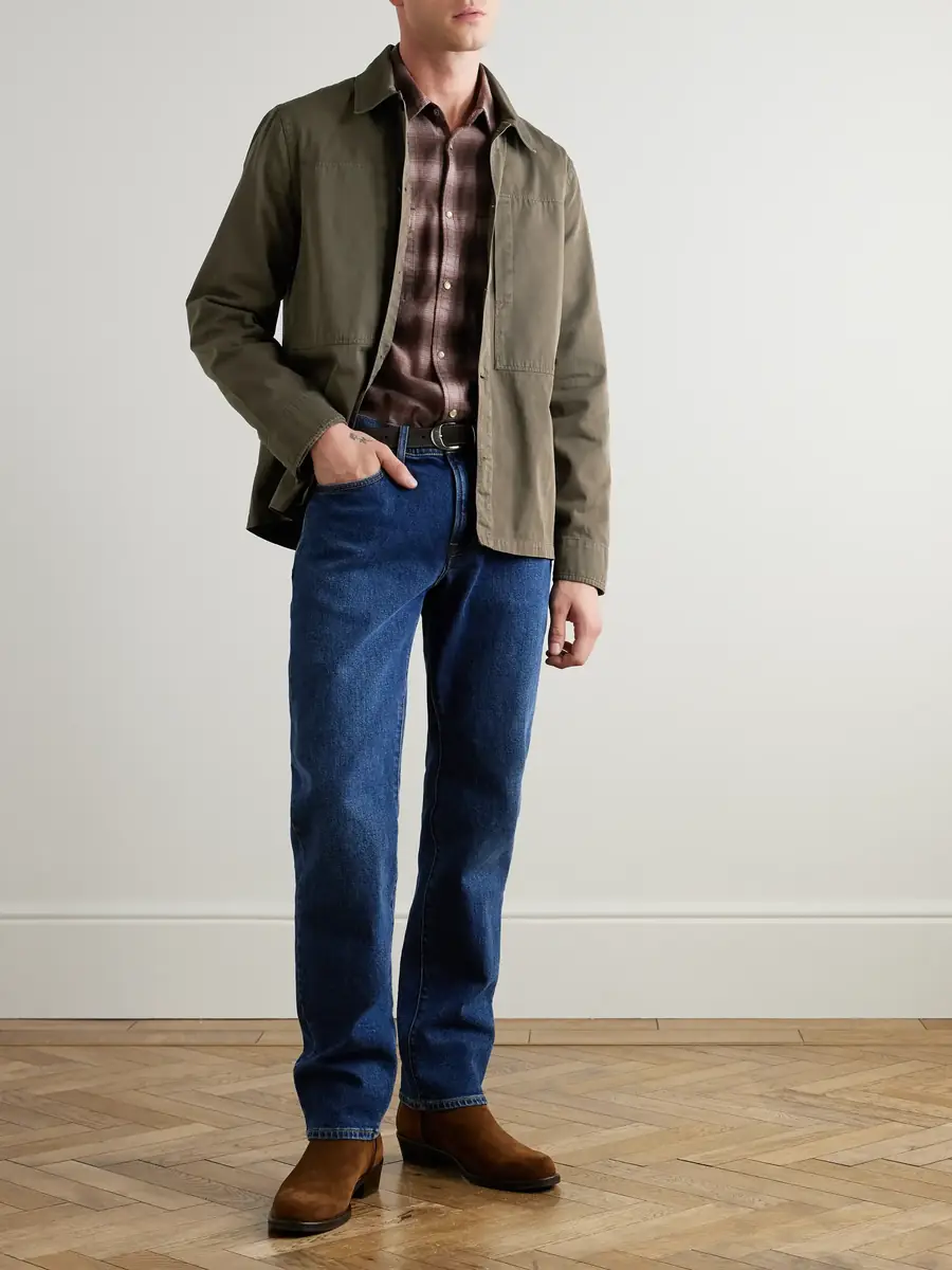 MR P. Oversized Organic Cotton-Twill Overshirt | Thumbnail 2