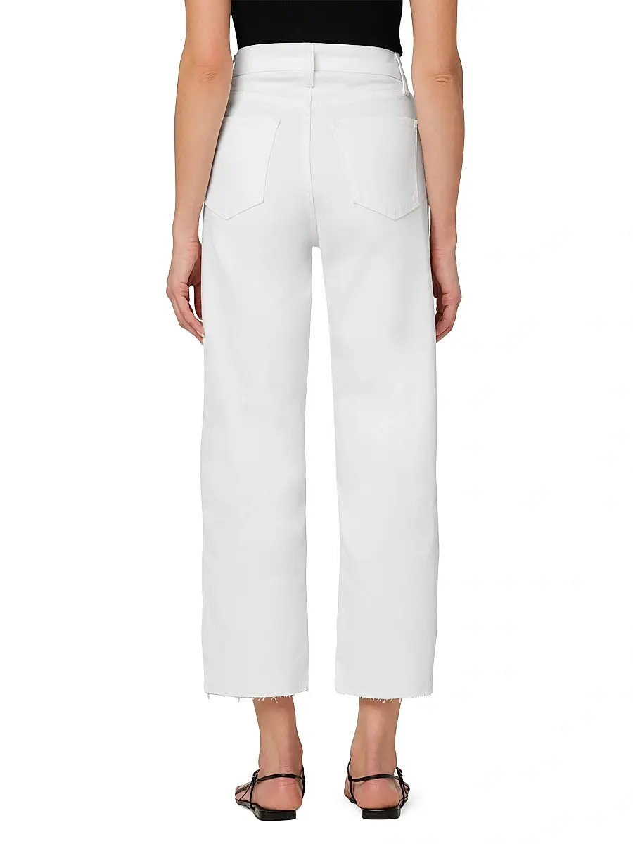 Joe's Jeans Women's Blake Wide-Leg Raw-Hem Denim Pants | Thumbnail 5 Joe's Jeans Women's Blake Wide-Leg Raw-Hem Denim Pants | Thumbnail 5