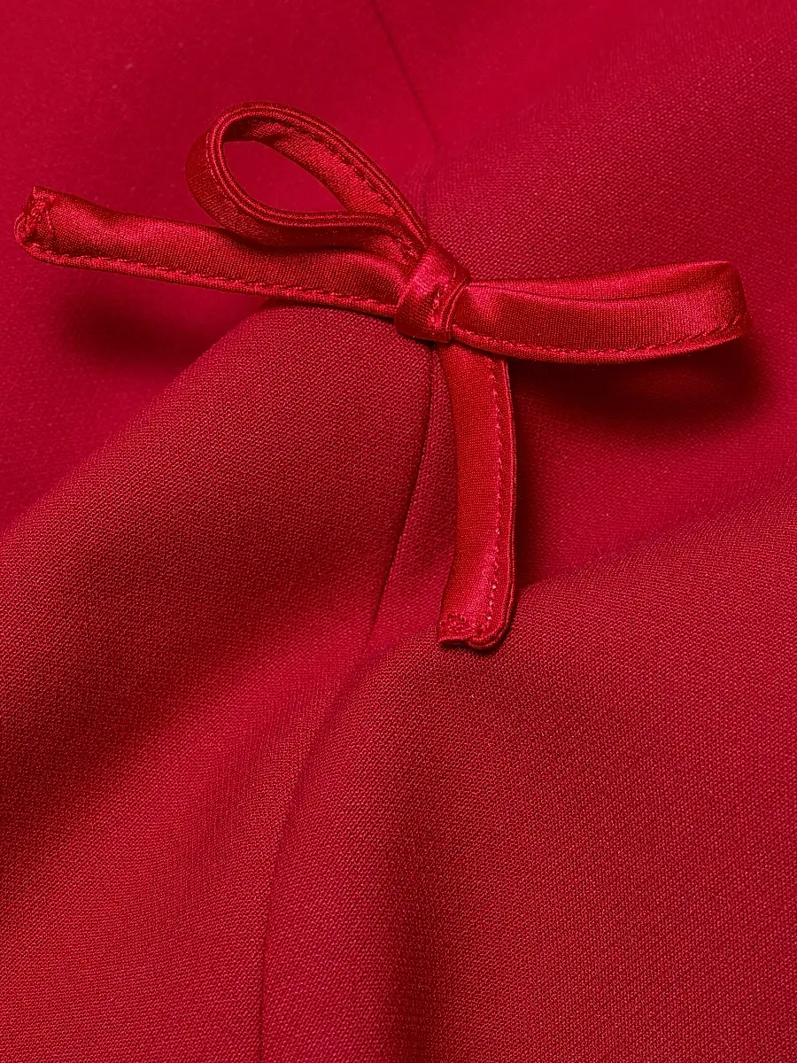 Cinq à Sept Women's Elea Bow Slit Gown | Thumbnail 7 Cinq à Sept Women's Elea Bow Slit Gown | Thumbnail 7