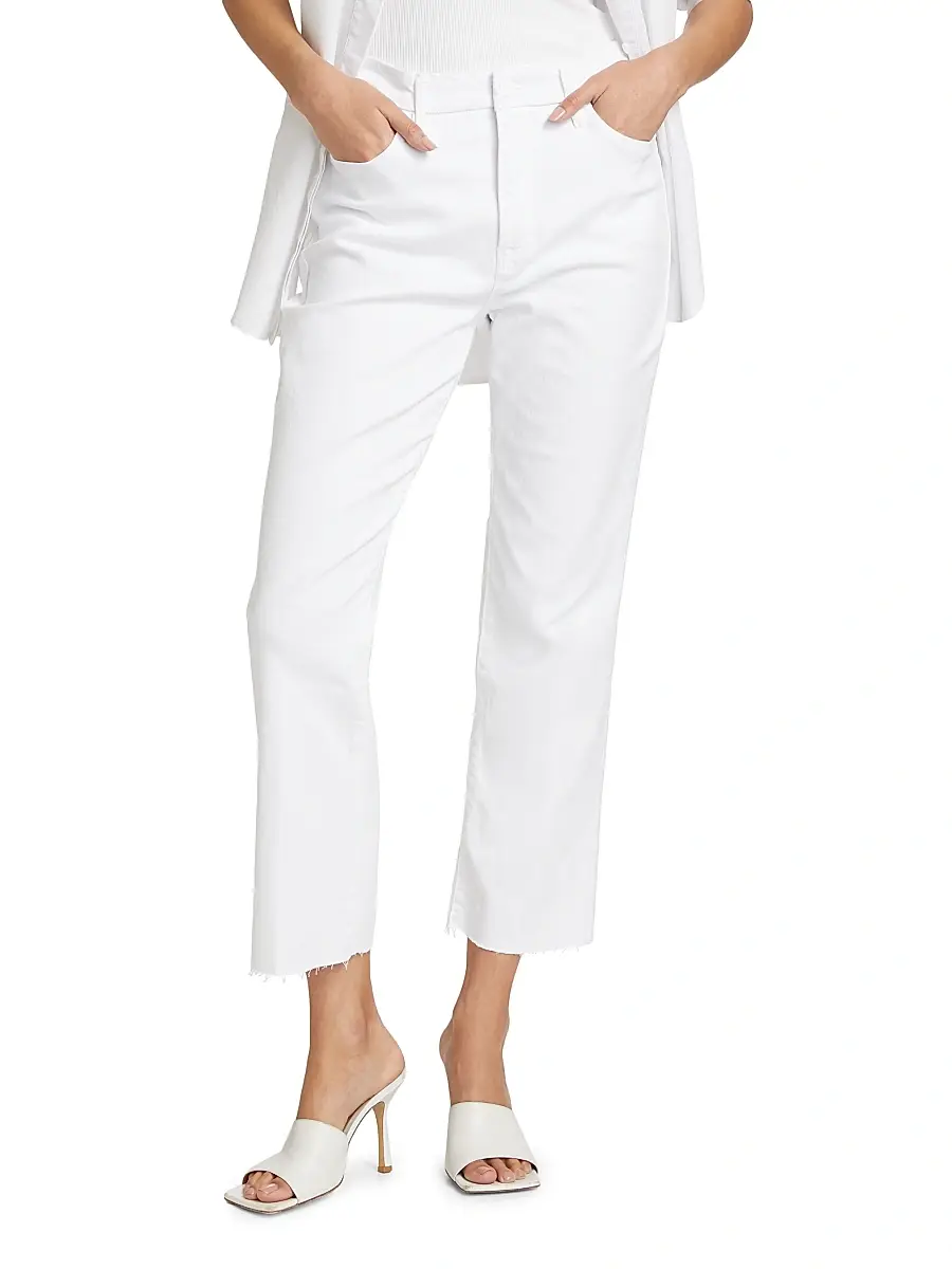GOOD AMERICAN Women's Good Legs Straight-Leg Jeans | Thumbnail 3
