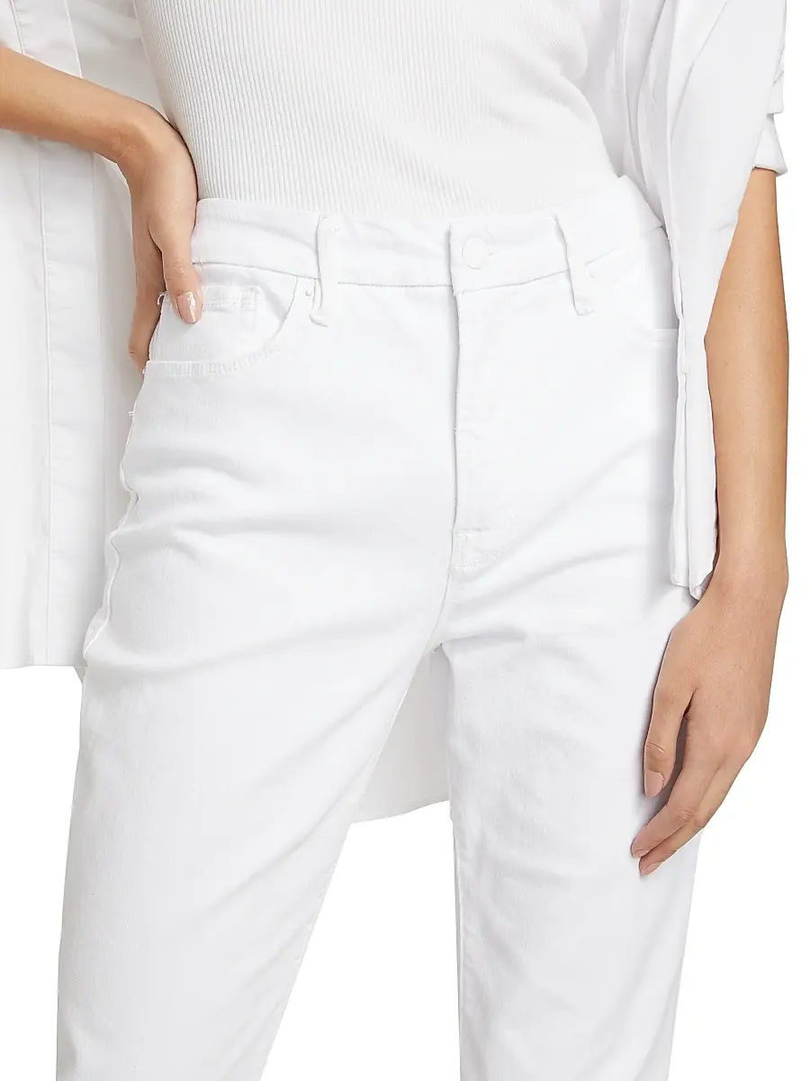 GOOD AMERICAN Women's Good Legs Straight-Leg Jeans | Thumbnail 6
