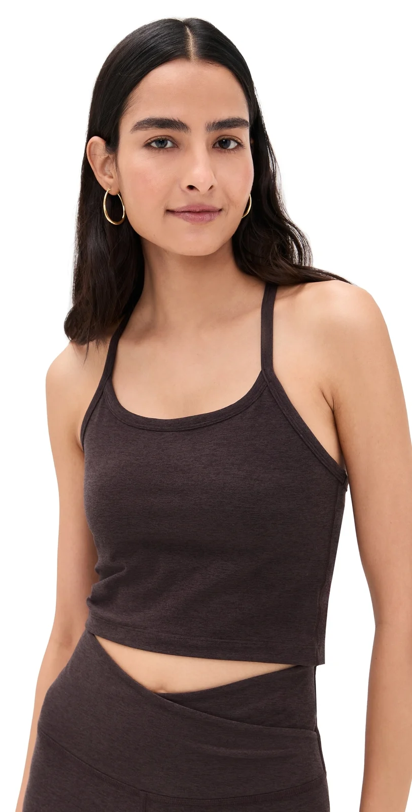 Spacedye Slim Racerback Cropped Tank
